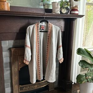 Johnny was sweatshirt kimono